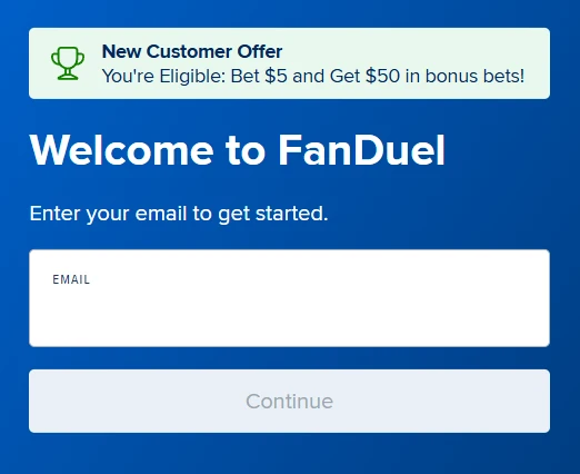 Fanduel Sign Up Process